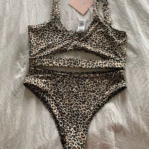 Kittenish Barbados Leopard Bikini Top & Bottom